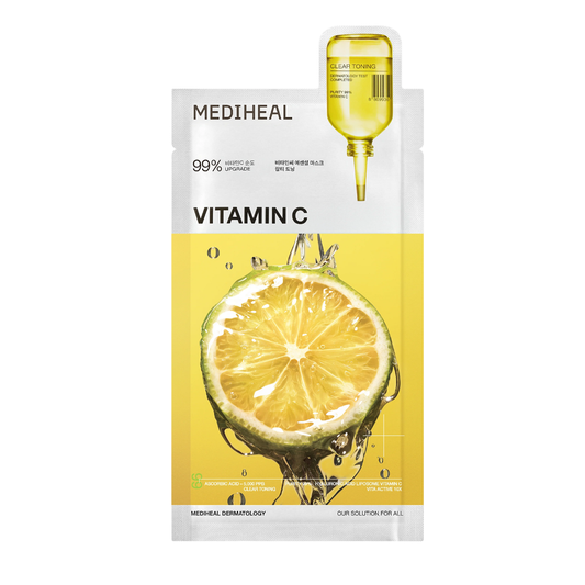 Mediheal Vitamin C Essential Mask Clear Toning Face Mask